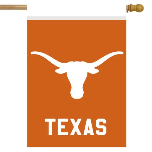 Texas Longhorns House Flag Licensed ; Briarwood Lane