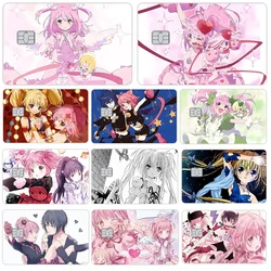 Shugo Chara Anime Cartoon Credit Card Skin Stickers for VISA Bank Card Bus Card Big Small No Chip Sticker Dress Up Girls Gift