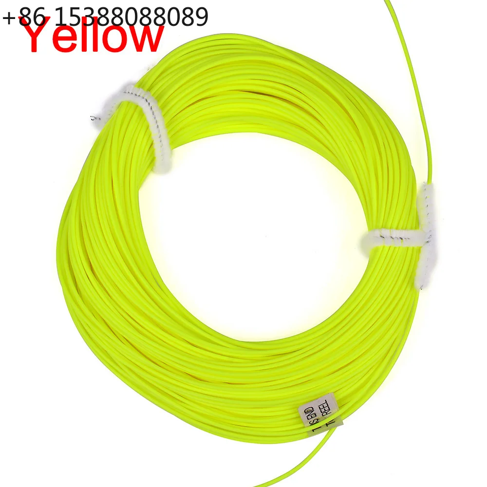 Blue Blue 30.5m Multicolor Flying Fishing Line Nylon Polyethylene Float Front Float Weight Model FD100 River Use（1pcs)