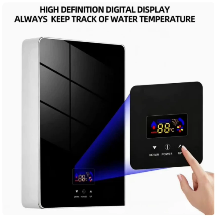Instant electric water heater Electric household quick heating small water heater Bathing water heater
