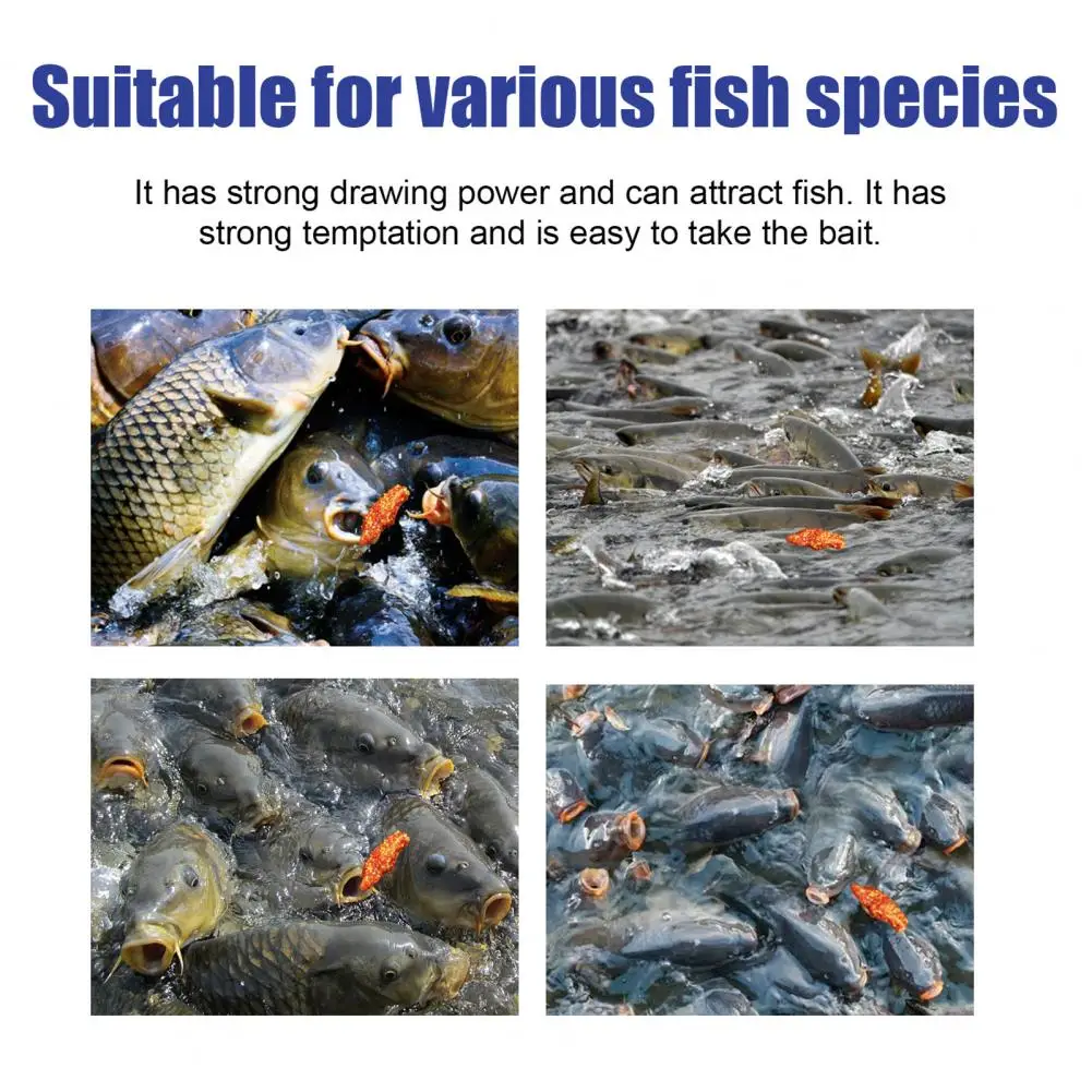 Freshwater Fish Attractor Fishing Carp Bait 100g Natural Scent Fish Attractor Liquid Lures for Sea River Freshwater Fishing