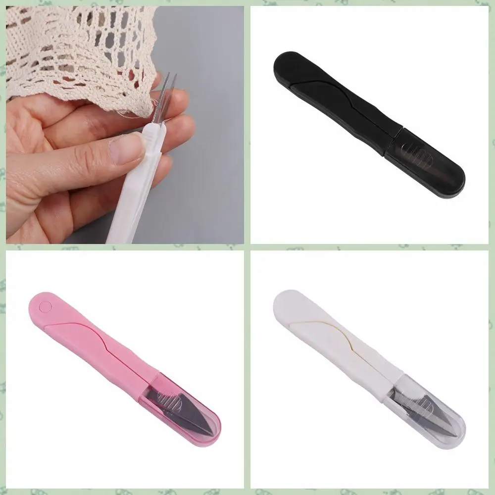 Tijeras para Accesorios de Costura, Cortahilos en Forma de U, Tijeras Metálicas para Hilos, Mini Tijeras de Sastre Afiladas