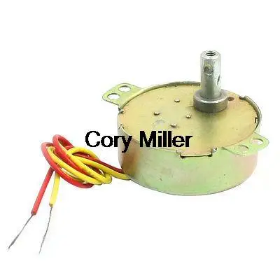 Electric Heaters AC220-240V 5 RPM 50 Hz Round Synchronous Motor