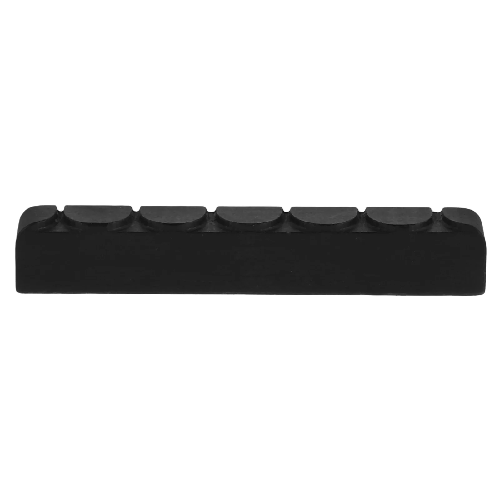 

Solid Ebony Classical Guitar Nut for 6 String Acoustic Instruments Replacement Neck Saddle with Natural for String