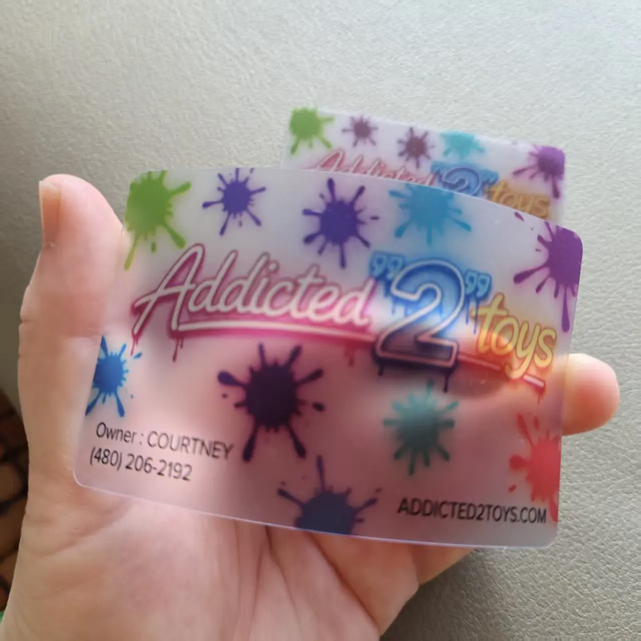 Customized enterprise company luxury 0.38mm PVC card making transparent frosted waterproof business card