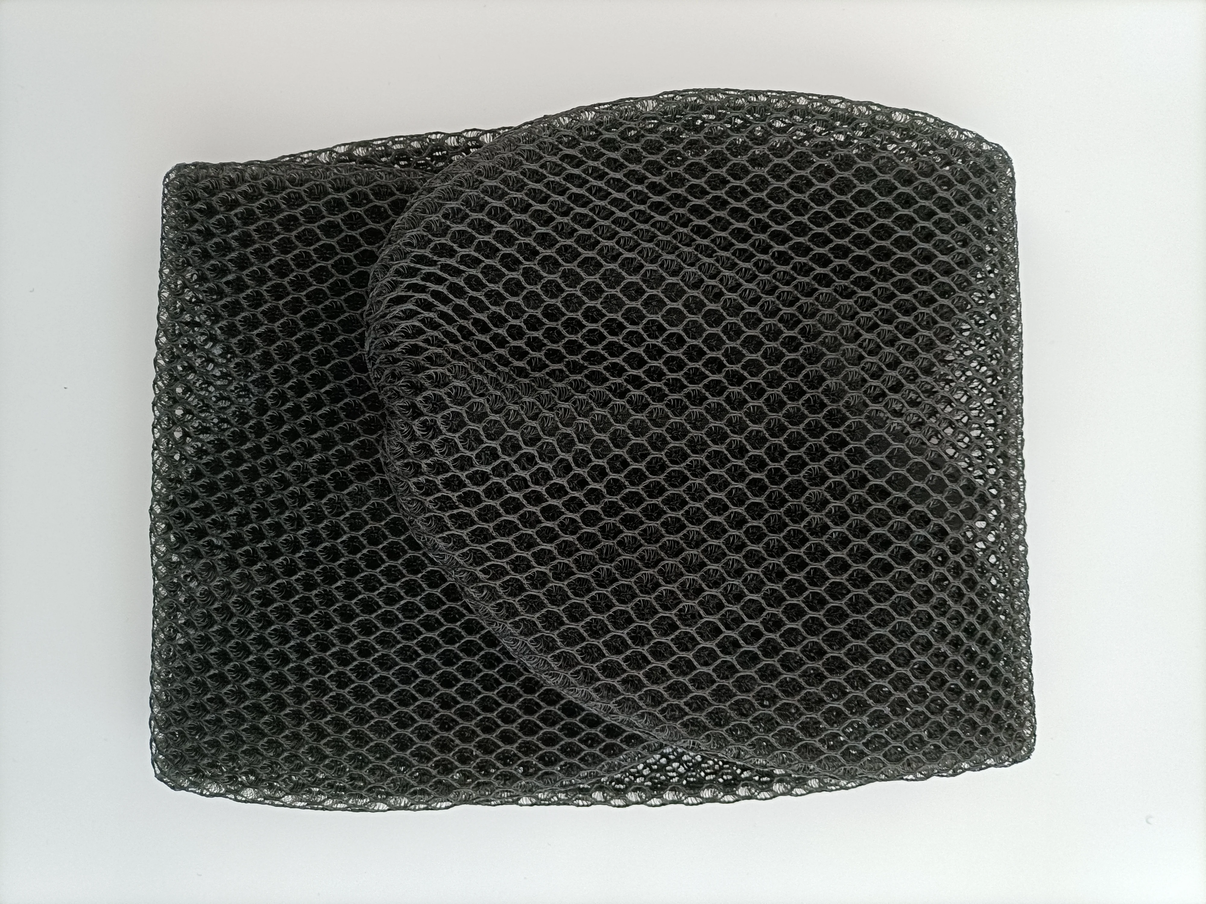 3D Black Motorcycle Scooter Net Seat Cover Breathable Polyester Mesh Protector Insulation Cushion Available in S M L Sizes