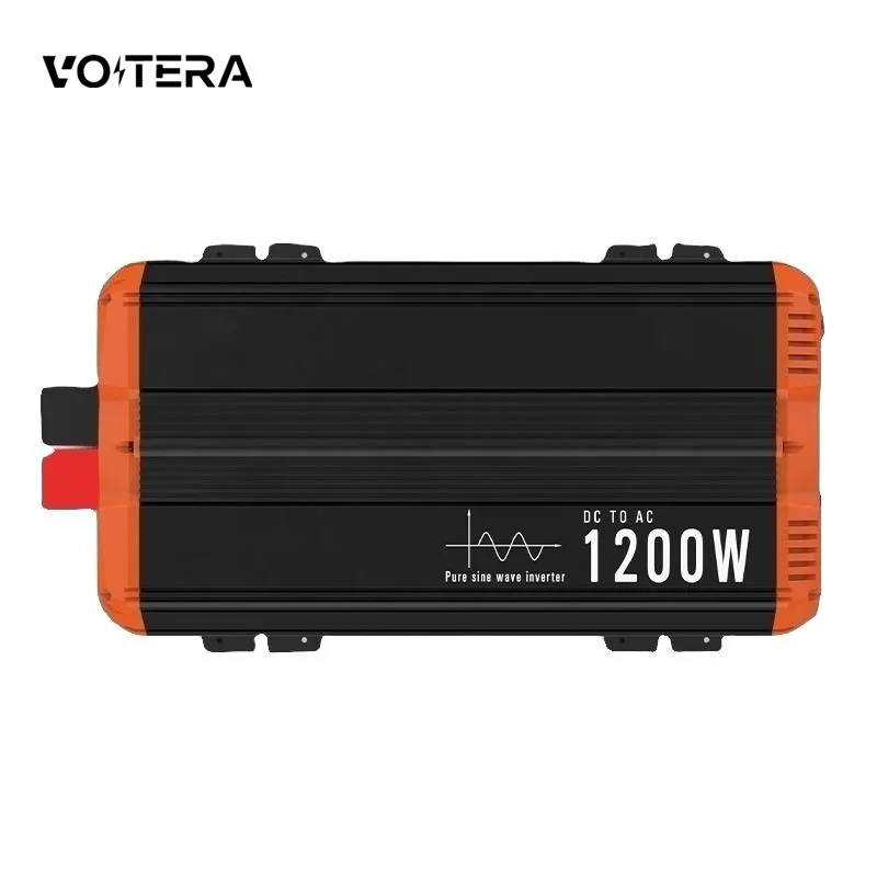 

Pure Sine Wave Inverter 12V to 220V 1200W DC to AC Voltage Converter 12 220 Mini-car Power Supply Solar Inverter