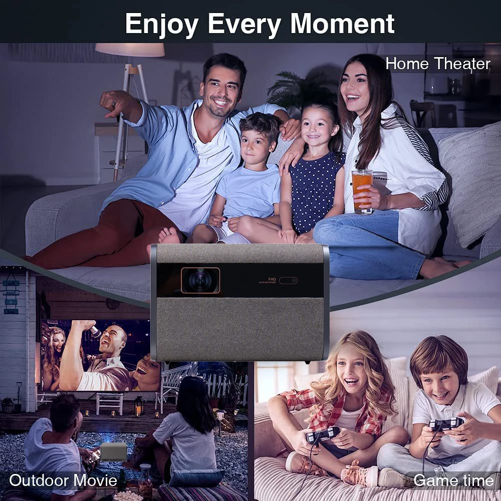 DITONG 2026 NEUER J10 Projektor Native 1080P Autofokus 4K HD Video Outdoor Smartphone Android Smart Home Theater LED-Projektor – Detail 20