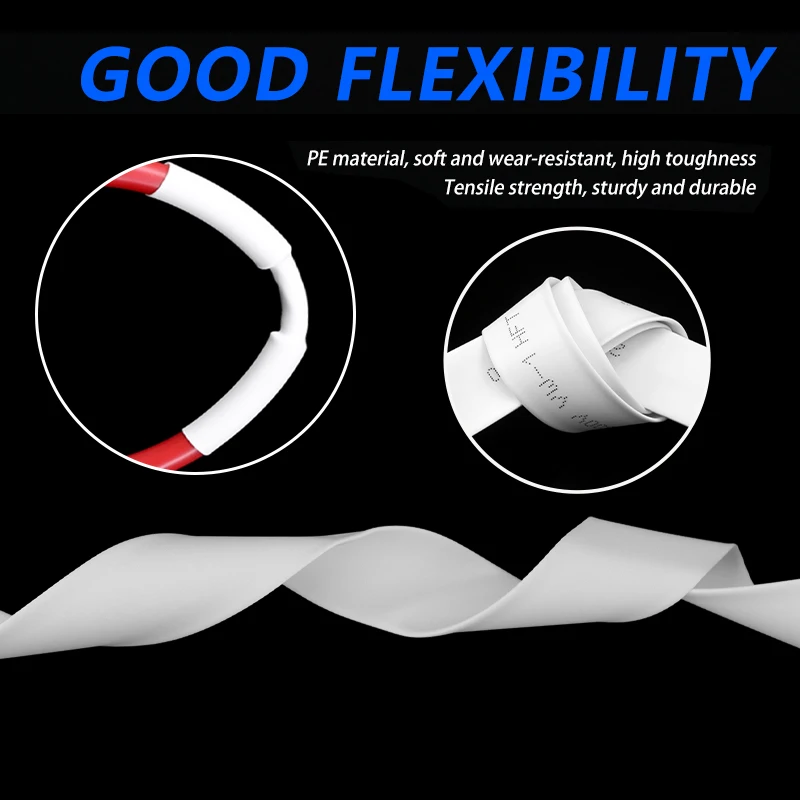 2:1 Heat Shrink Tube 1/2/5M White Diameter 0.6mm~120mm Wire Repair Protector Polyolefin Insulated Shrinkable Cable SleeveTubing