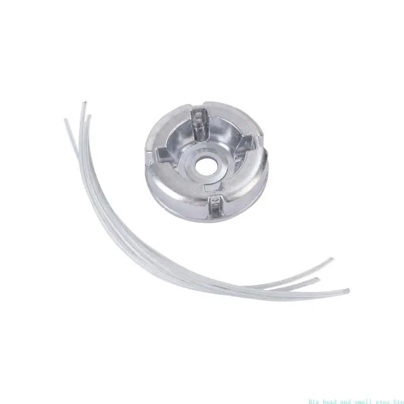 581C Aluminum Grass Trimmer Head with 4 Lines Brush Cutter Head Thread Cutting Line Head for Lawn Mower Accessories