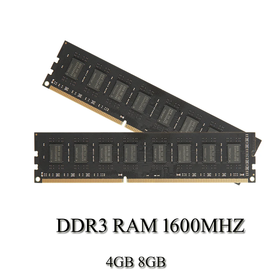 VEINEDA Memoria ddr3 8gb 4gb 1600mhz 1333 PC Memoria RAM 4GB 8GB 16GB PC3-8500 Memoria de computadora de escritorio para Computador PC