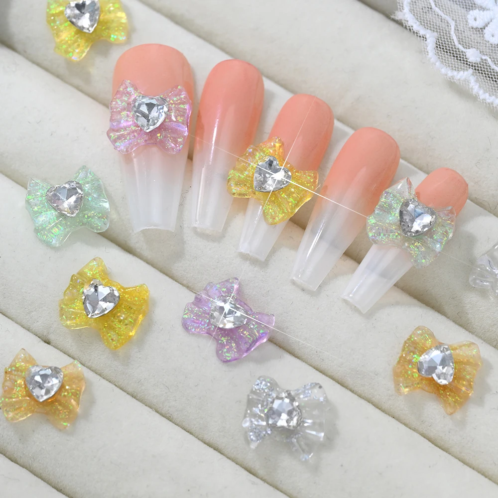 10 sztuk/partia Brokatowe koka – Nail Art Lotso recenzja i cena
