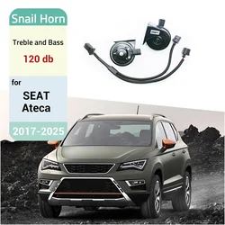 Car Snail Horn Speakers Tweeter High Bass Waterproof Whistle For Seat Ateca 2017-Pre Accessories