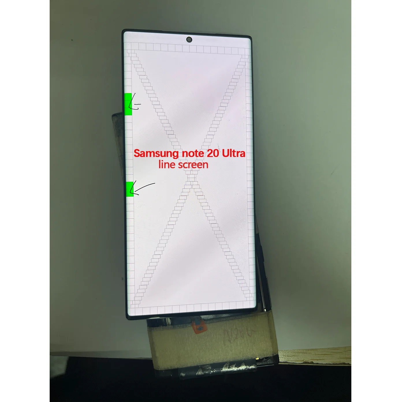 AMOLED has defect LCD For Samsung Note 20 Ultra N986B N985 Display Screen Display Touch Screen With Frame Digitizer Assembly