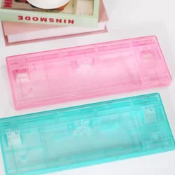 87 Mechanical Keyboard Shell Upper Cover Panel Bottom Shell Bottom Plate Custom Transparent Case DIY Gamers Design Gaming