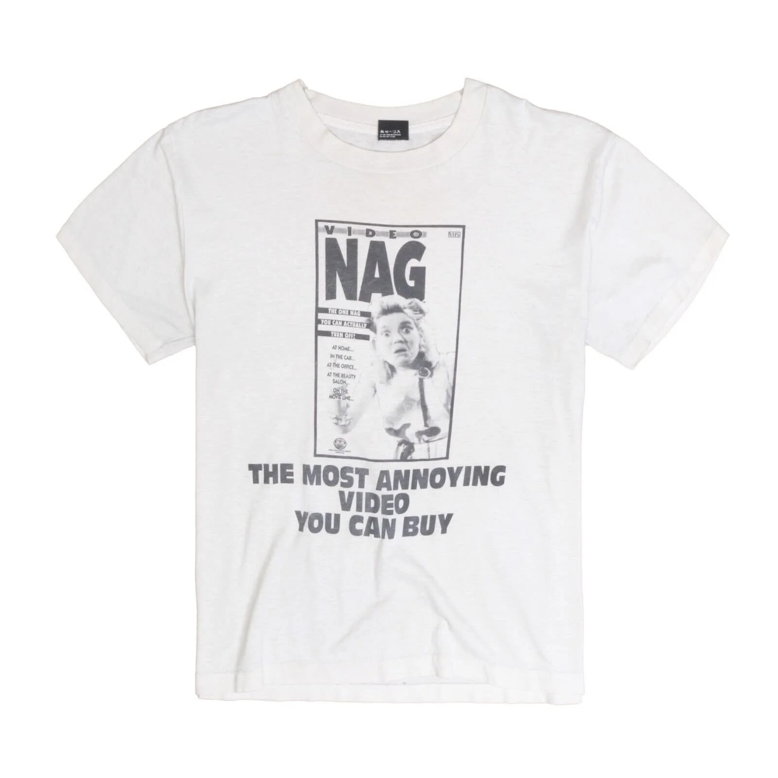 Vintage Video NAG the Most Annoying Video You Can Buy T-shirt