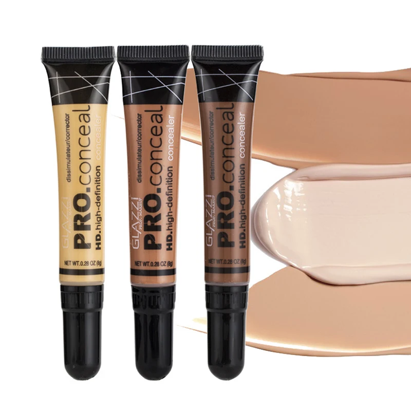 Long Lasting Concealer Matte Liquid Foundation Full Coverage Natural Base Makeup Foundation Cream Cosmetic Face Cream