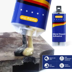 AB Glue Strong Caster Glue High Strength Bonding Sealant Weld Repair Glue Magic Plastic Repair Adhesive Industrial Repair Agent