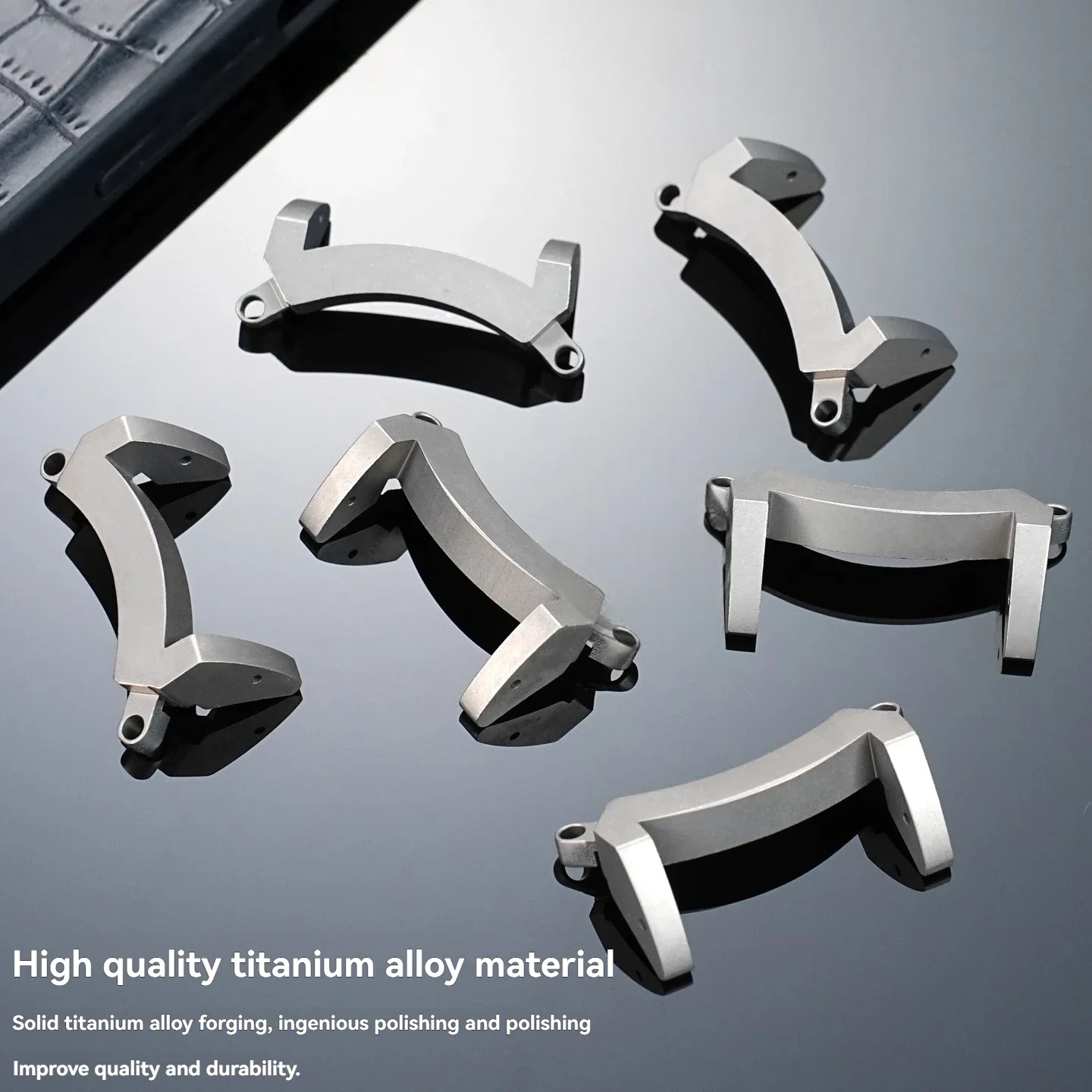 BN7020 Titanium alloy material Watchband Connectors For Citizen BN7020 Super monster series Strap Adaptor Accessories with tool