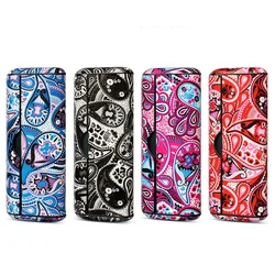 4 Colors Flower Leather Case for IQOS Iluma Prime Cover Bag Holder Pouch Protective Accessories