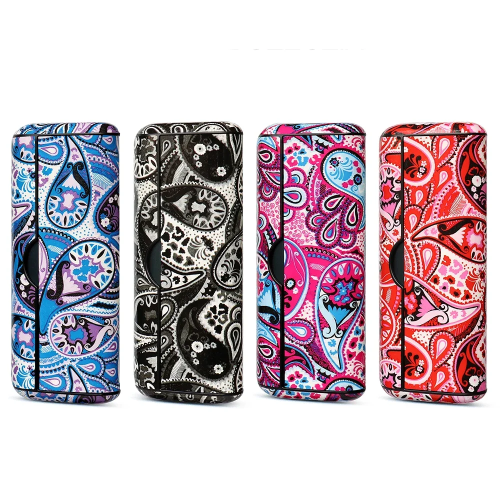 4 Colors Flower Leather Case for IQOS I LUMA Prime Cover Bag Holder Pouch Protective Accessories