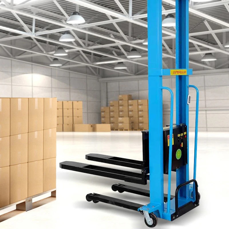 Fully Automatic Lift-and-Transport Forklift Truck-Mounted Electric Forklift Loading and Unloading in Factories