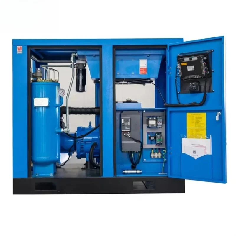 Compresores de Tornillo Industriales de 75 kW, Compresor de Aire de 8 Bares y 10 Bares, Compresor Rotativo de Tornillo