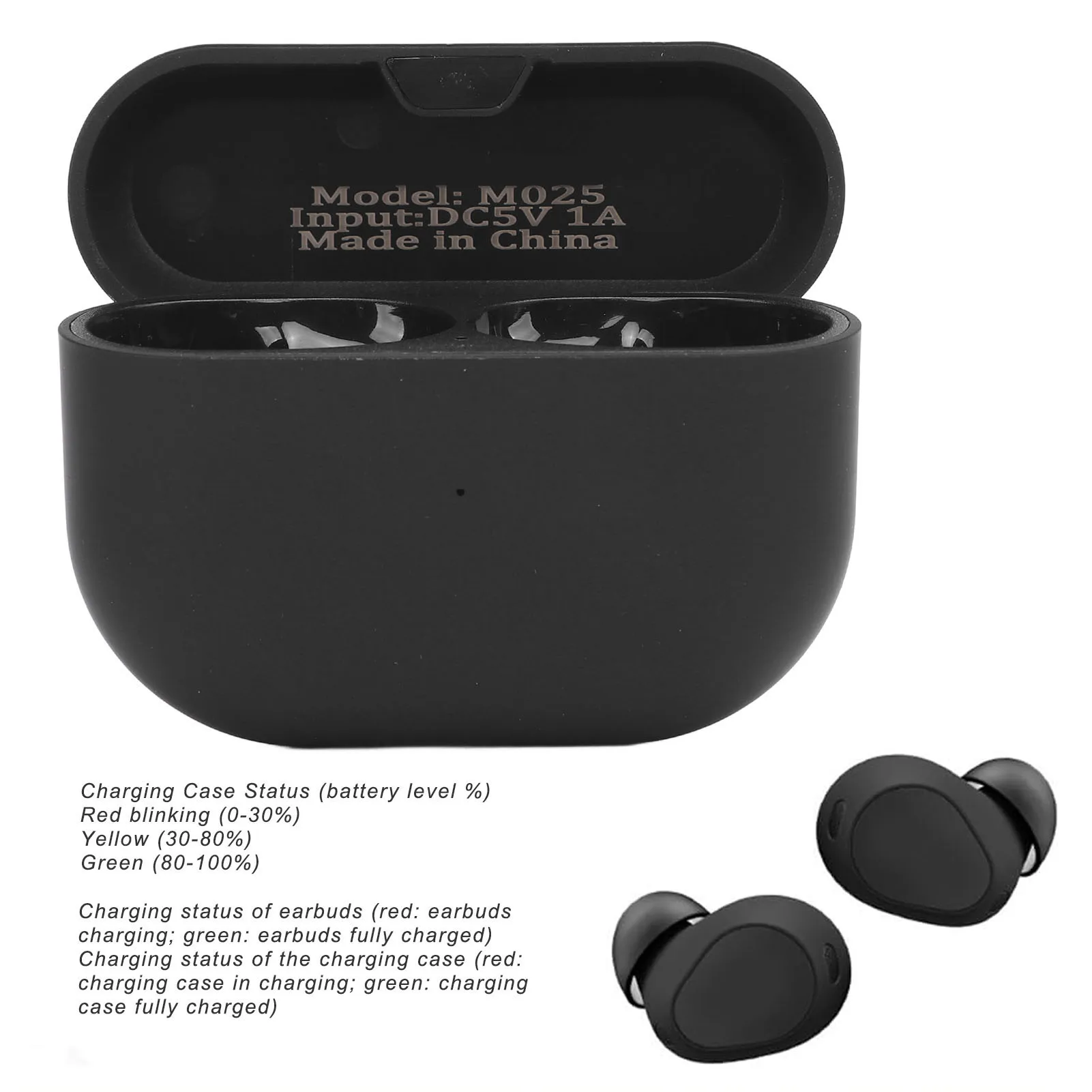 سماعات أذن لاسلكية Elite 10 True مع علبة شحن وسماعات بلوتوث وبطارية 590 مللي أمبير في الساعة ومؤشر LED وكابل 3.3 قدم - صوت محمول