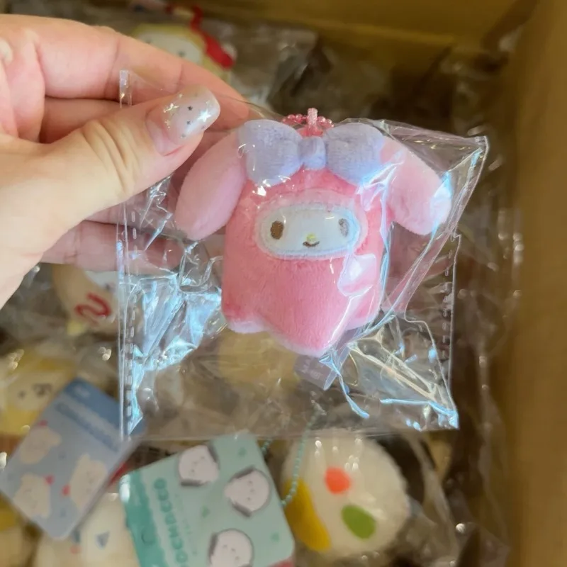 Skateer Sanrio Figure Hello Kitty mélodie Kuromi Mini sac pendentif porte-clés enfants présent jouet