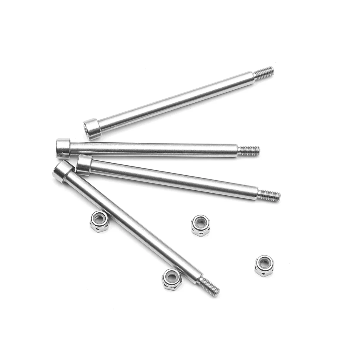 For TRAXXAS X-Maxx 4X56mm Steel A-Arm PIN with M3 Nut Big X 70510 LY04,Modified and Upgraded Accessories