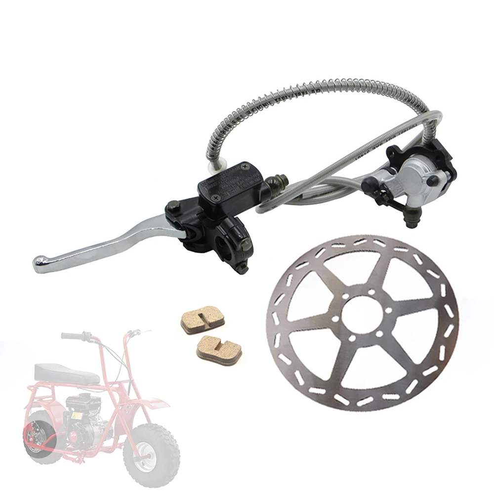 Kit de freno hidráulico con disco de freno de 180mm para Baja Doodle Bug DB30 Blitz Dirt Bug Predator 79cc 97cc 2.8hp Motor Mini bicicleta