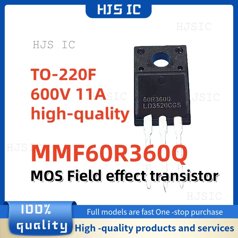 10PCS/ high-quality MMF60R360Q 60R360Q TO-220F 600V 11A MOSFET Best Quality In Stock