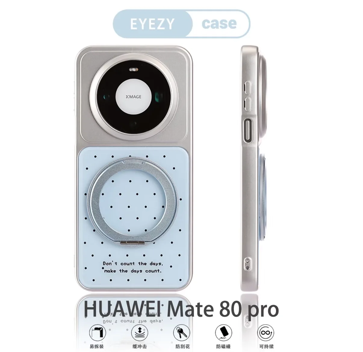 DECLAREYAO Original Light Hard Matte Covers For Huawei Mate 60 70 Pro+ 80 Pura Pura90 Pro Max Cover Shockproof Camera Protection