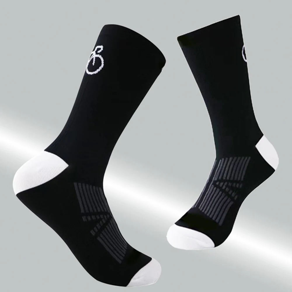 Professionelle Fahrradsocken MTB Bike Socken Atmungsaktive Schnelltrocknende Rennradsocken Outdoor-Sport Renn-Lauf-Fahrradsocken – Detail 3