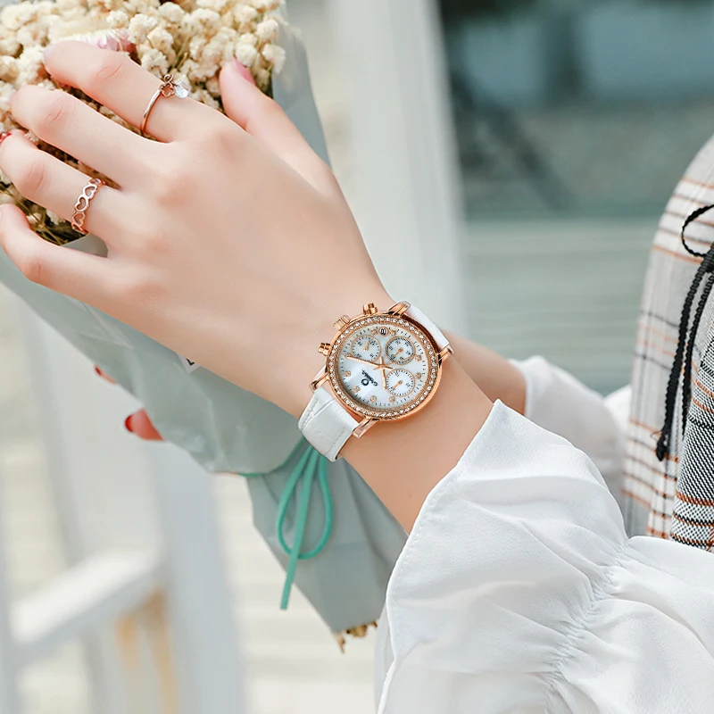 CASIMA Couple Watches Simple Trendy Fashion Watch Versatile Waterproof Luminous Ladies Quartz Watch Model SP-2603-1005