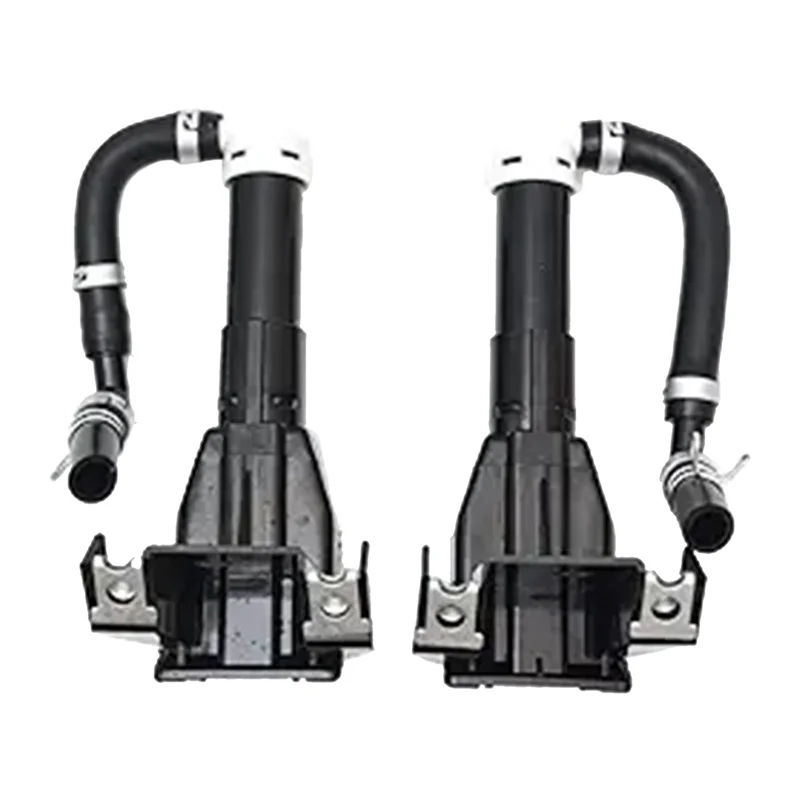 

1 пара насоса омывателя передних фар, насадка для очистки фар, привод, черный пластик для Mitsubishi Outlander XL 10-13-T47C