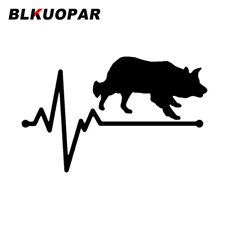 

BLKUOPAR свинья сердцебиение кривая автомобильные наклейки аниме индивидуальная наклейка водостойкий солнцезащитный крем украшение багажника доска для серфинга автомобильные товары
