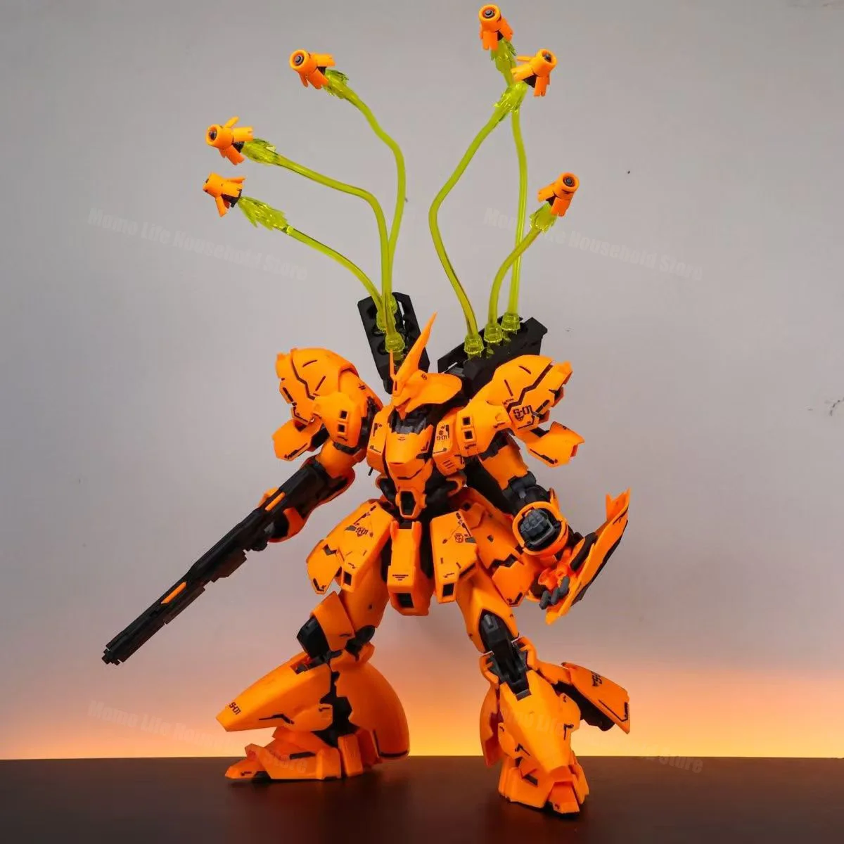 STAR Modello 1/144 RG MSN-04 Sazabi arancione Modello di Montaggio Kit Scheletro di Plastica Anime Action Figure Robot Modello di Plastica Regali Giocattoli