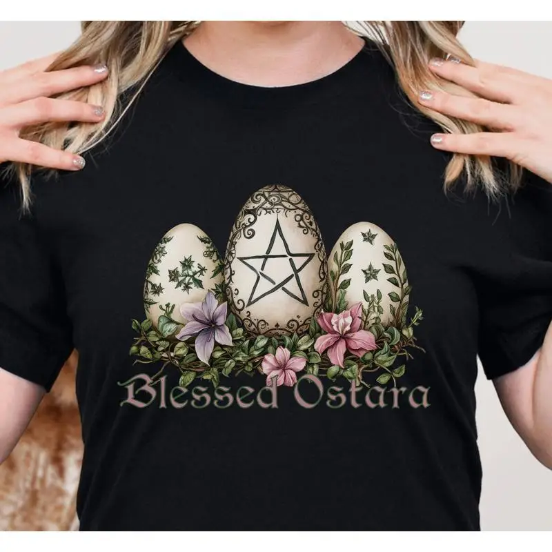 

Футболка Ostara Blessed Pagan Holiday Wiccan Wheel Of The Year For Pagans Spring Equinox
