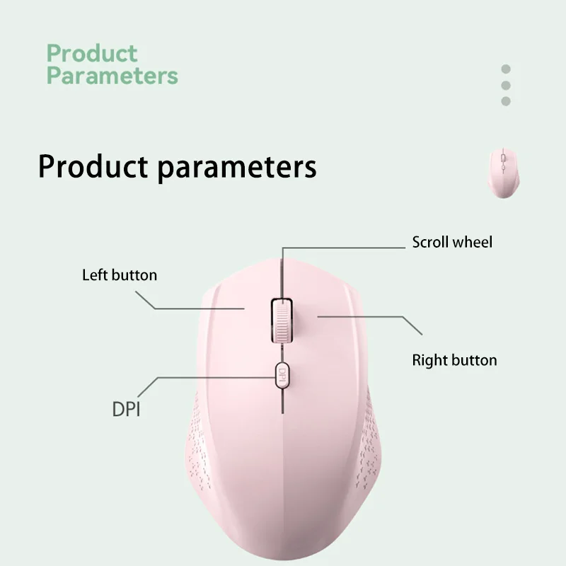 Xiaomi Wireless Mouse Bluetooth Rechargeable Silent Portable Ergonomic Comfortable Work Games Suitable Laptops Computers