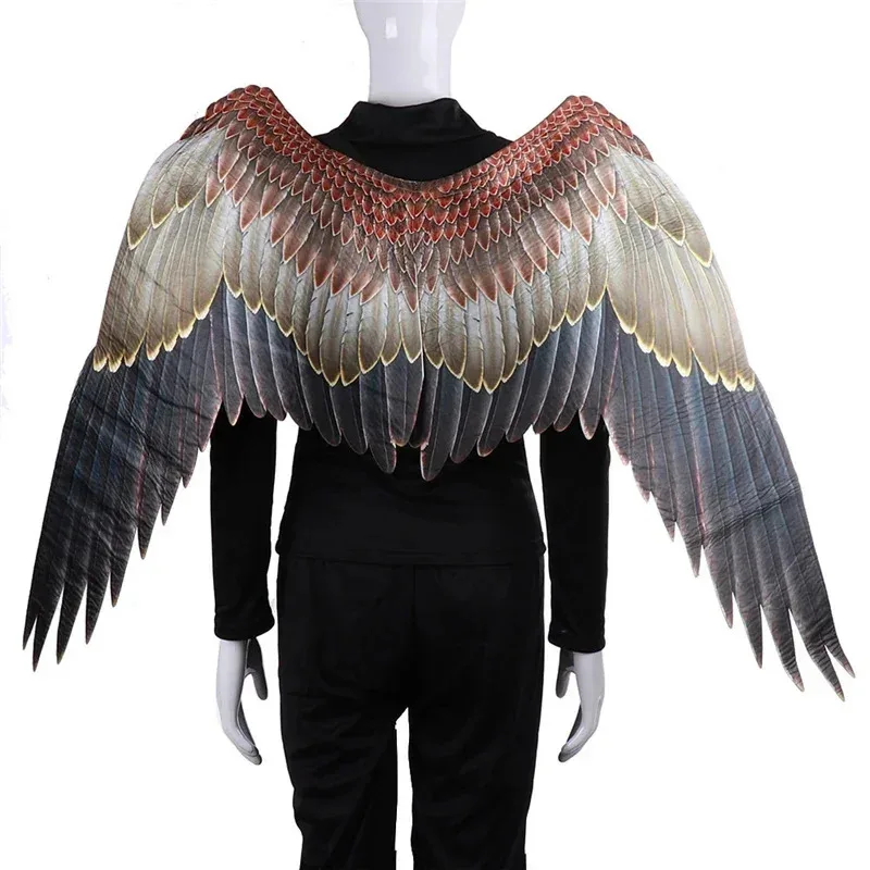 

Cosjie Anime Eagle Bird Wing Angel Wings Halloween Party Cosplay Costume Decoration Carnival Masquerade Party for Adult Man Woma