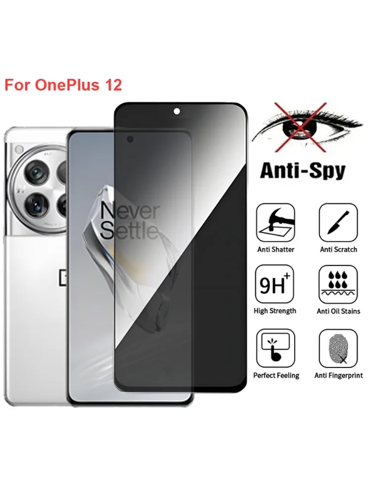 Szkło Hartowane Prywatyzujące Anti-Spy do OnePlus 12 PJD110, Kompatybilne z OnePlus12, Pełne Pokrycie Ekranu, Folia Ochronna na Telefon — zdjęcie produktu 7
