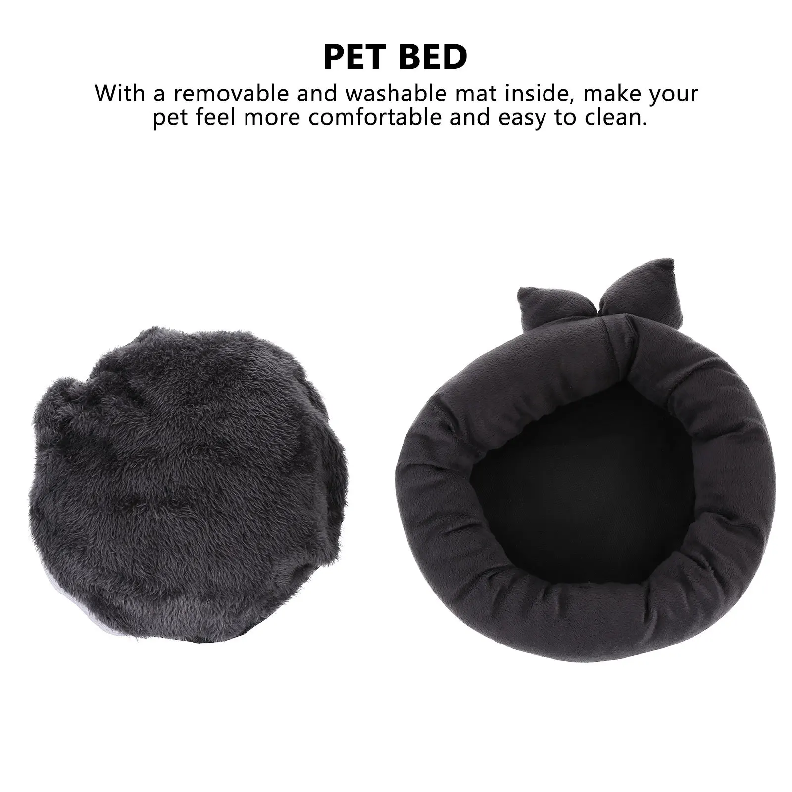 

Winter Warm Bed Nest for Hamster Rabbit Guinea Pig Small Pet Sleep Mat Soft Cozy Shelter Home Comfortable Environment
