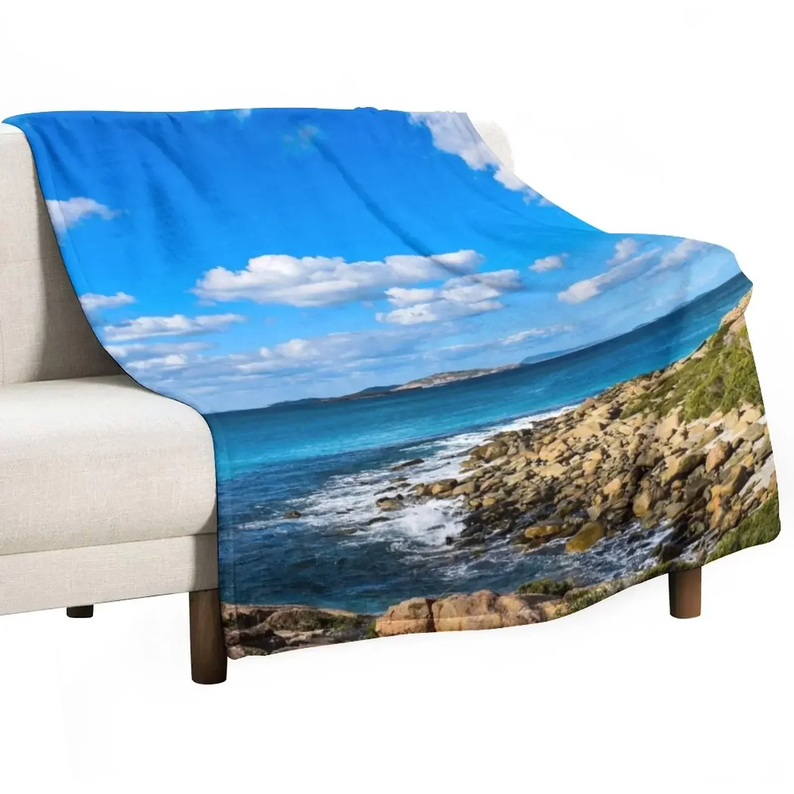 New Australian Beach Throw Blanket Softest Retros valentine gift ideas Warm warm for winter heavy to sleep Blankets
