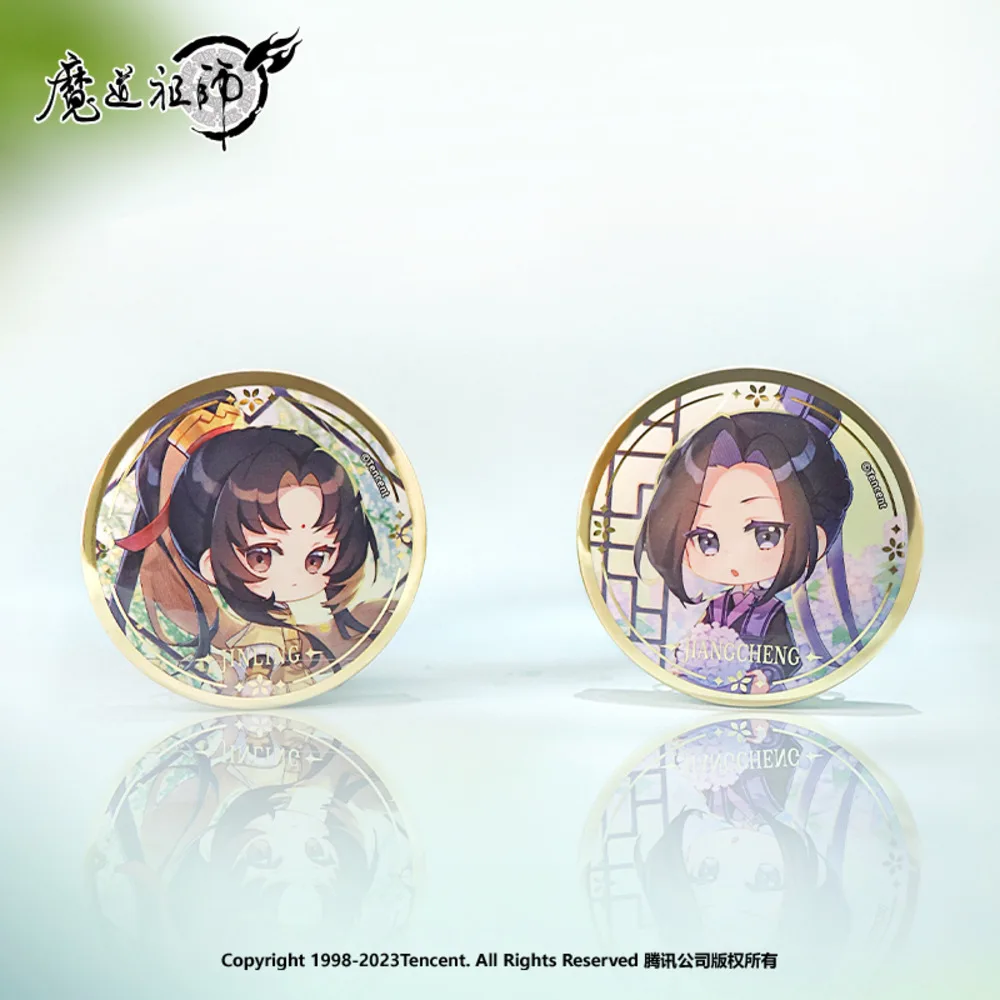 

Аниме Mo Dao Zu Shi MDZS Wei Wuxian Lan Wangji Косплей Spring Wer Series Q Версия 58 мм Значок Брошь Булавки Сумка Подвеска