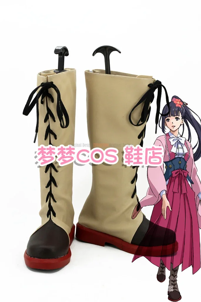 Кабанери железной крепости Yomokawa Ayame, обувь с персонажами аниме, обувь для косплея, ботинки, костюм для вечеринки, реквизит Кабанери железной крепости Yomokawa Ayame, обувь с персонажами аниме, обувь для косплея, ботинки, костюм для вечеринки, реквизит