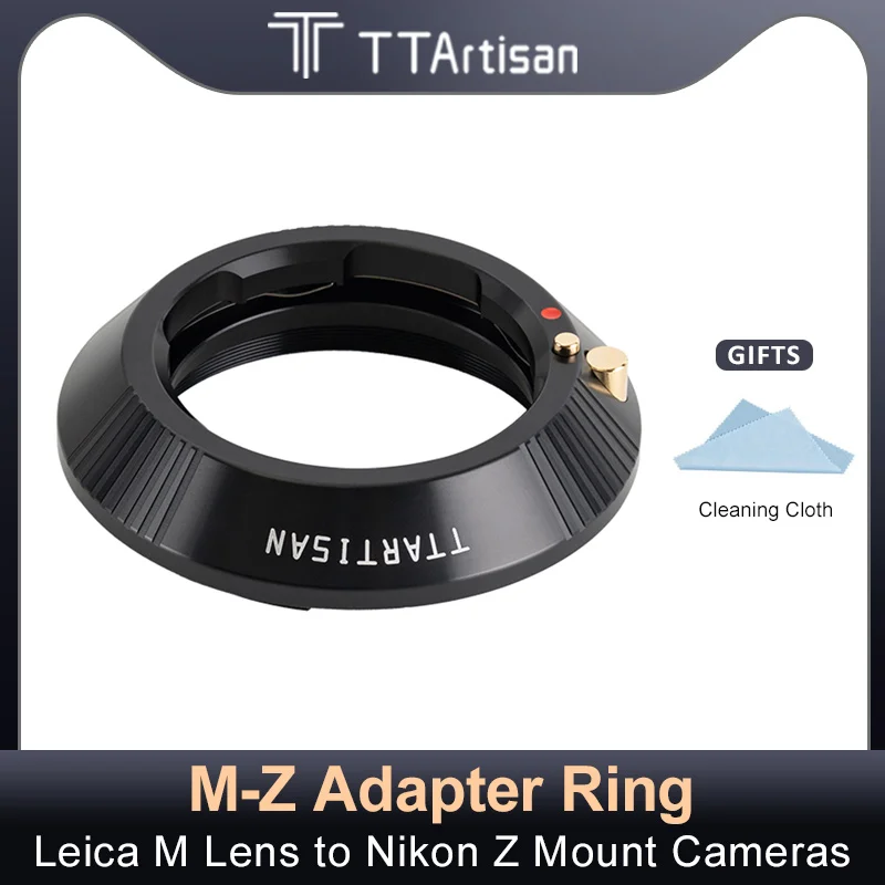 

TTArtisan LM-Z адаптер для объектива камеры кольцевой конвертер для объектива Leica M к камере Nikon Z Z6 Z7 Z6II Z7II ZFC Z8 Z9