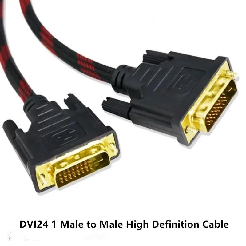 DVI 24 1 DVI-D to Computer Monitor TV Projector High Definition Video Cable 1.5m/3m/5