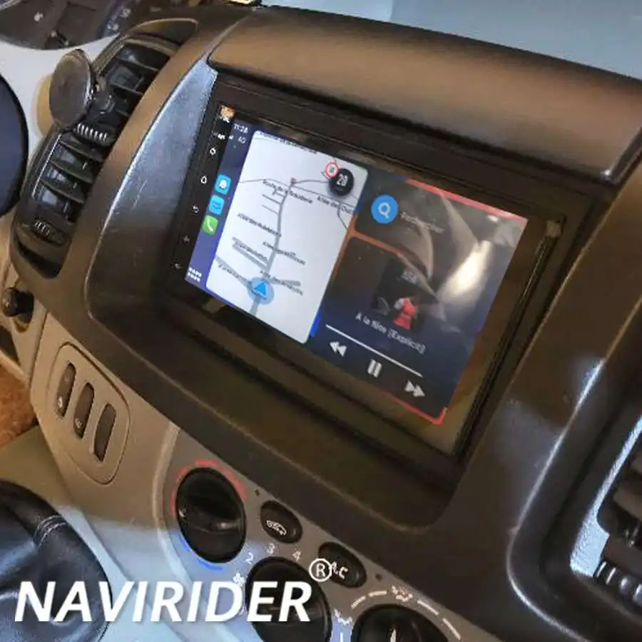 7inch Screen Android Car Video For Nissan Primastar J4 For Opel Vivaro X83 For Renault Trafic 2 Radio Player Navigation Carplay