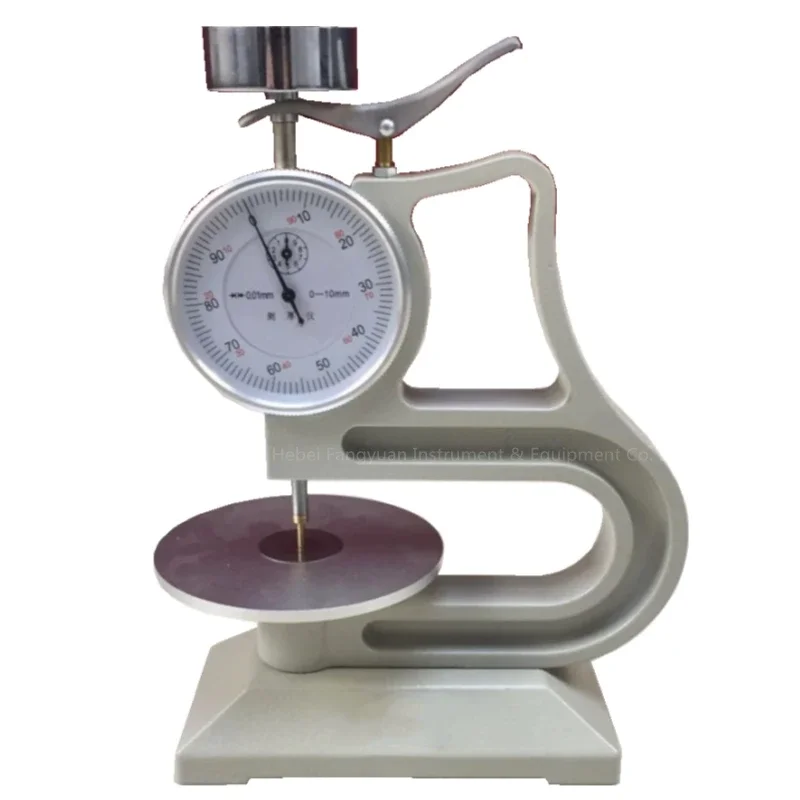 Thickness Gauge for Measuring Thickness of Vulcanized Rubber and Plastic Products
